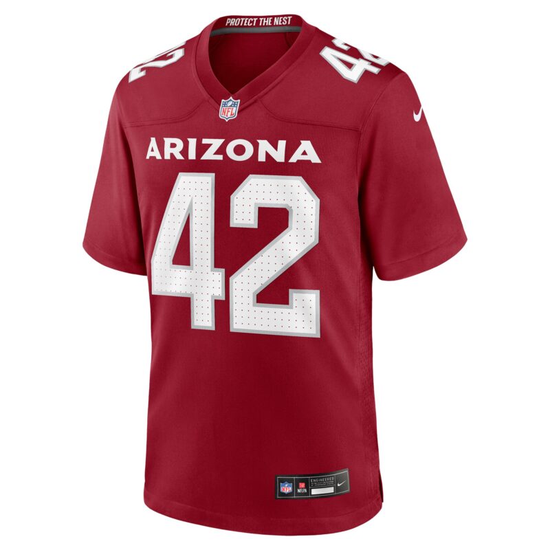 Dadrion Taylor-Demerson Arizona Cardinals Team Game Jersey - Cardinal - Image 2