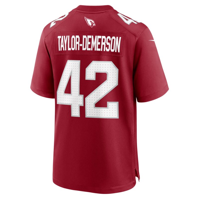 Dadrion Taylor-Demerson Arizona Cardinals Team Game Jersey - Cardinal - Image 3