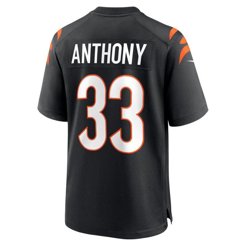 Daijahn Anthony Cincinnati Bengals Game Jersey - Black - Image 3