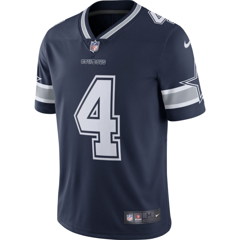Dak Prescott Dallas Cowboys Vapor Limited Player Jersey - Navy - Image 2