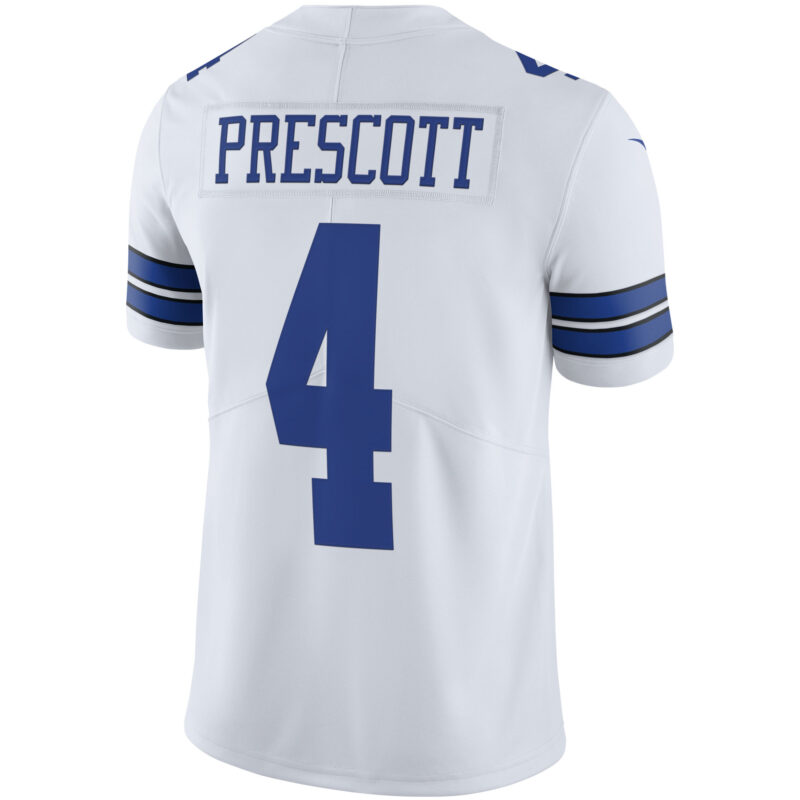 Dak Prescott Dallas Cowboys Vapor Limited Player Jersey - White - Image 3