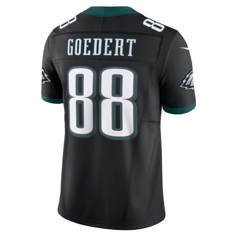 Dallas Goedert Philadelphia Eagles Alternate Vapor F.U.S.E. Limited Jersey - Black - Image 3