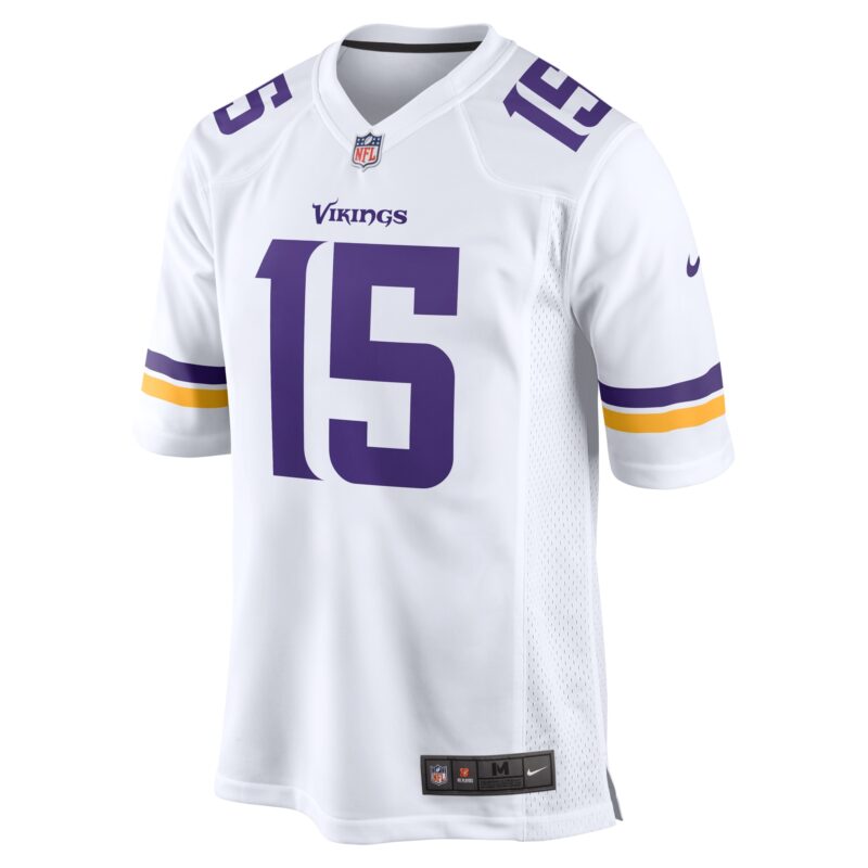 Dallas Turner Minnesota Vikings Game Jersey - White - Image 2