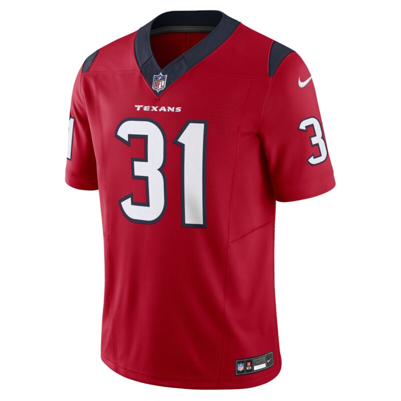 Dameon Pierce Houston Texans Vapor F.U.S.E. Limited Jersey - Red - Image 2