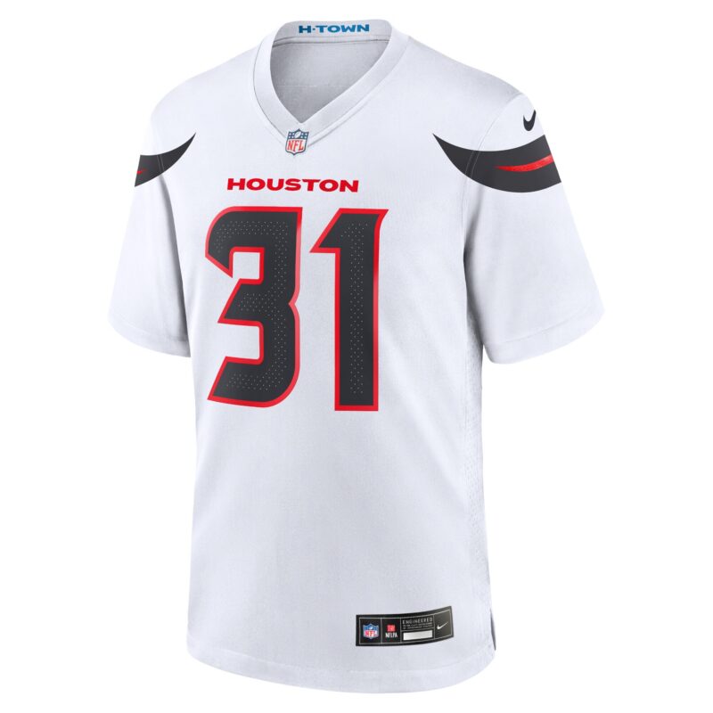 Dameon Pierce Houston Texans Game Jersey - White - Image 2