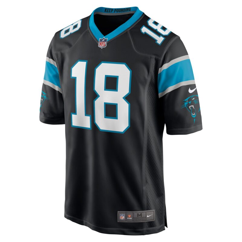 Damiere Byrd Carolina Panthers Game Player Jersey - Black - Image 2