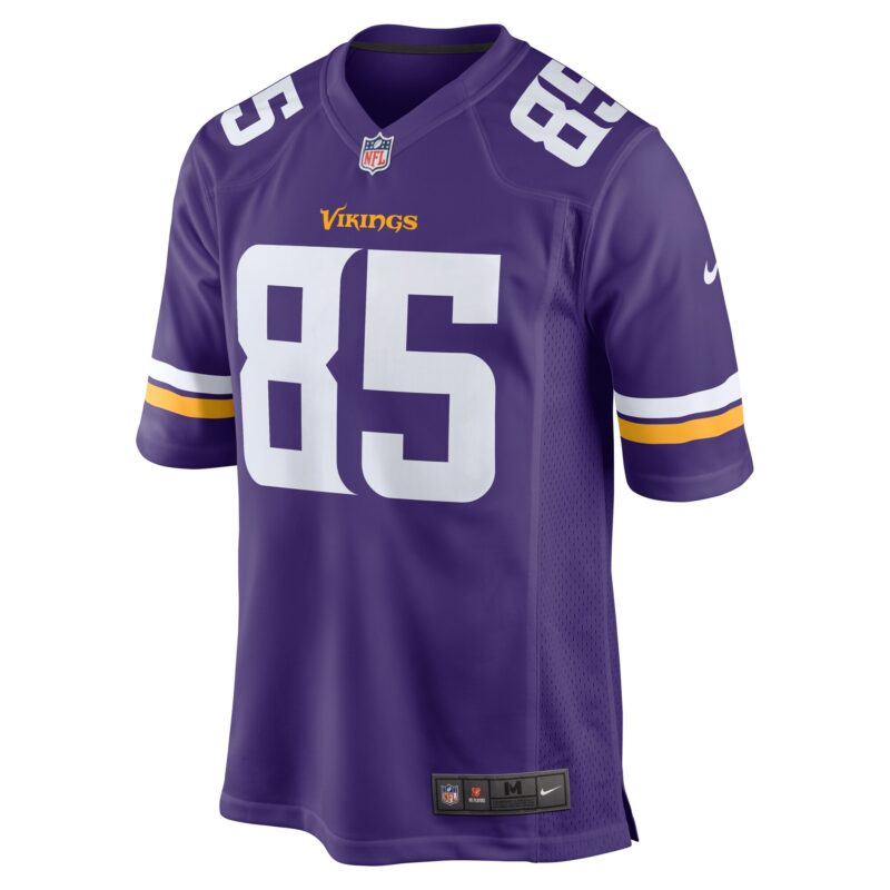 Dan Chisena Minnesota Vikings Game Jersey - Purple - Image 2