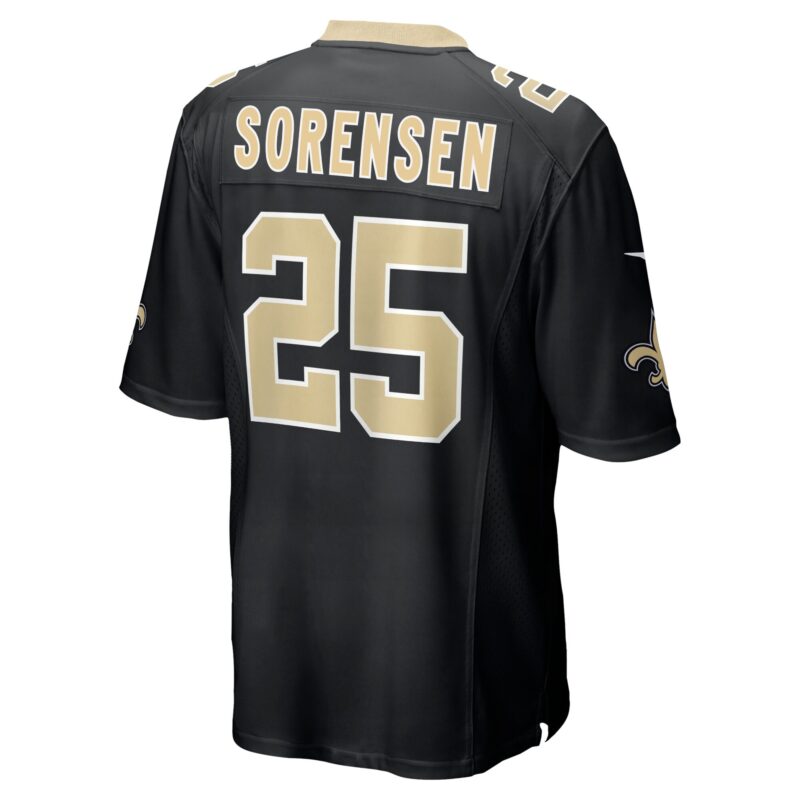 Daniel Sorensen New Orleans Saints Game Player Jersey - Black - Image 3