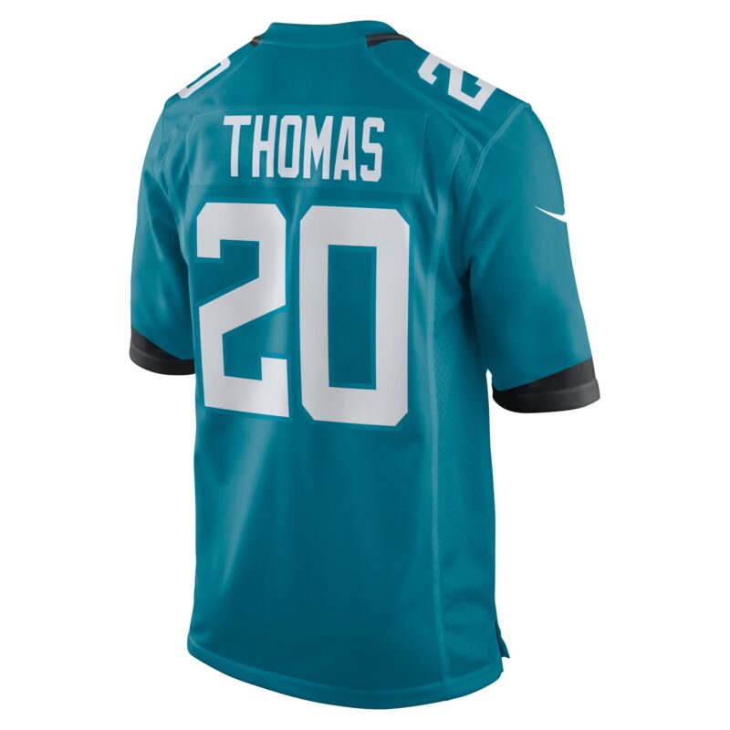 Daniel Thomas Jacksonville Jaguars Game Jersey - Teal - Image 3