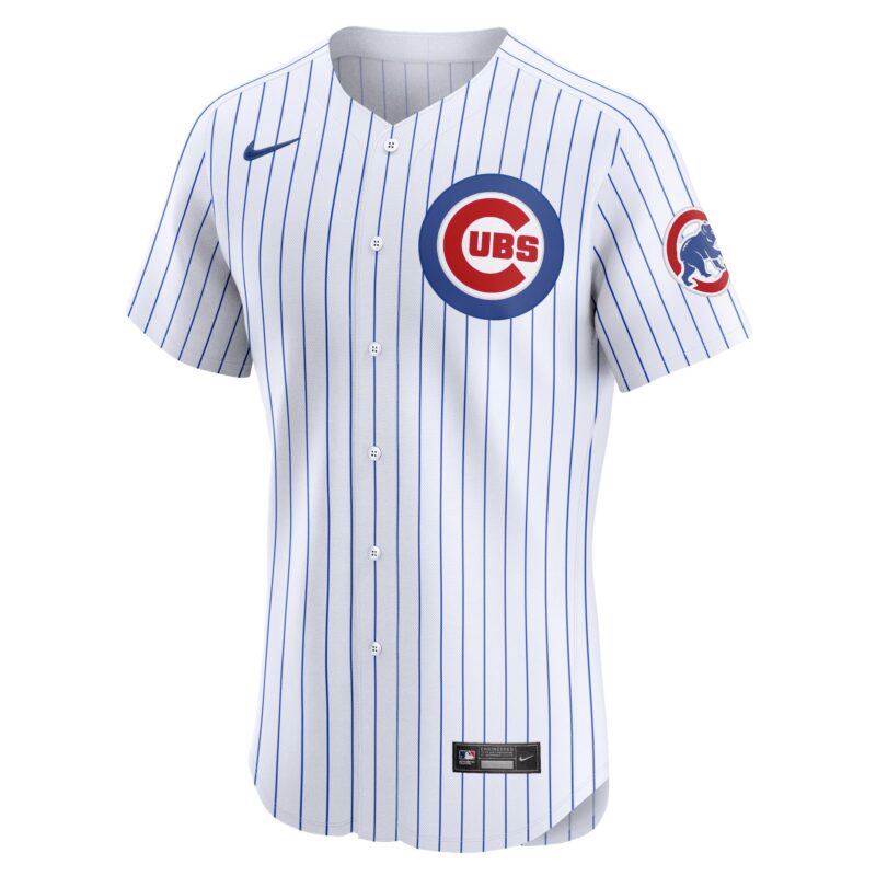 Dansby Swanson Chicago Cubs Home Elite Player Jersey - White - Image 2