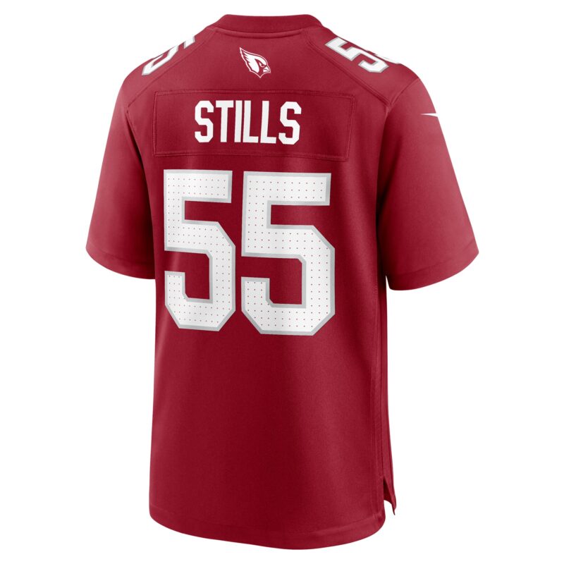 Dante Stills Arizona Cardinals Team Game Jersey - Cardinal - Image 3