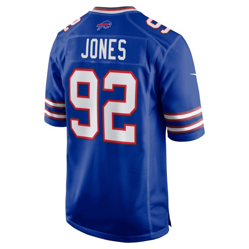 DaQuan Jones Buffalo Bills Game Player Jersey - Royal - Image 3