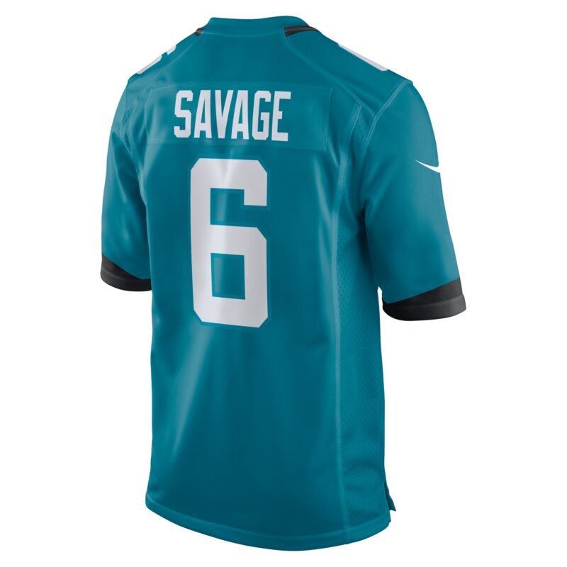 Darnell Savage Jacksonville Jaguars Team Game Jersey - Teal - Image 3