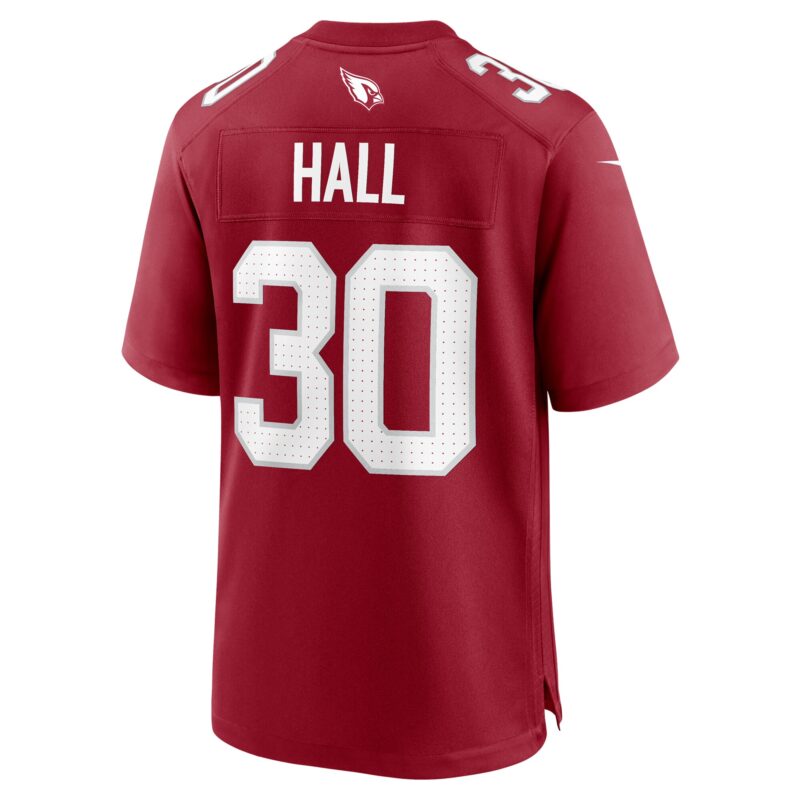 Darren Hall Arizona Cardinals Team Game Jersey - Cardinal - Image 3
