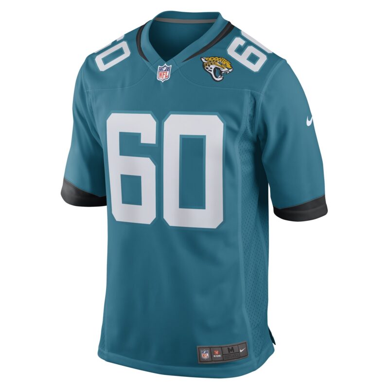 Darryl Williams Jacksonville Jaguars Game Player Jersey - Teal - Image 2