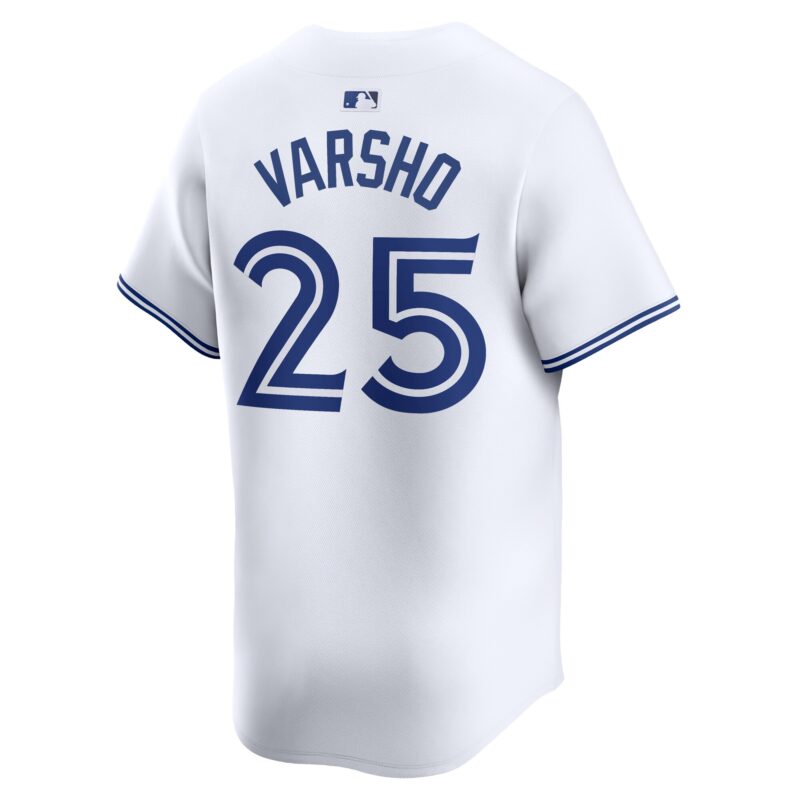Daulton Varsho Toronto Blue Jays Home Limited Player Jersey - White - Image 3