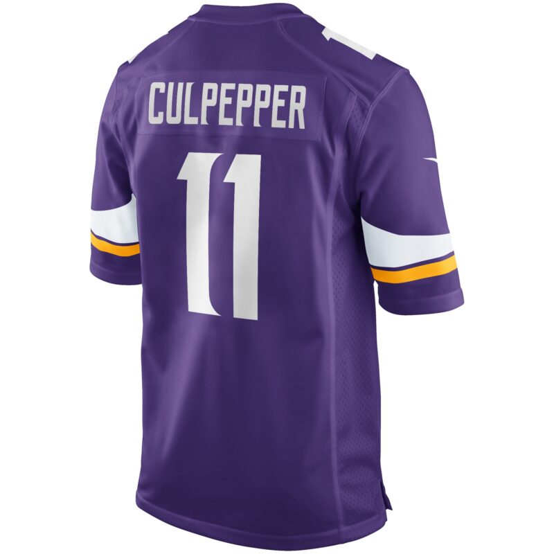 Daunte Culpepper Minnesota Vikings Game Retired Player Jersey - Purple - Image 3