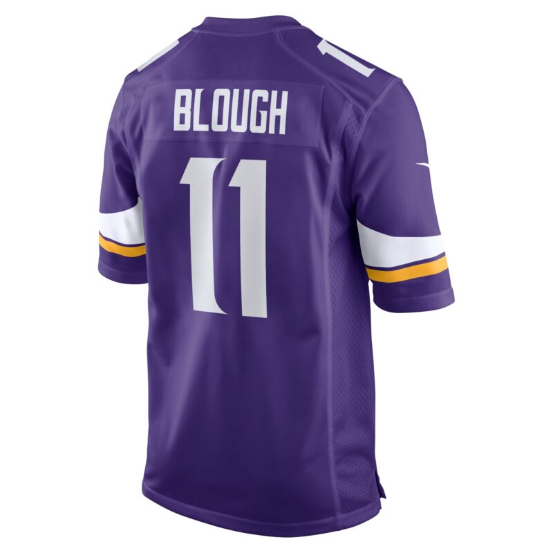 David Blough Minnesota Vikings Home Game Player Jersey - Purple - Image 3