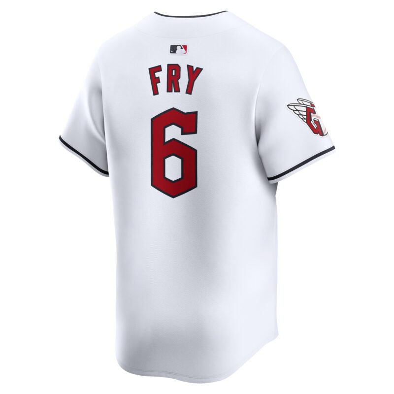 David Fry Cleveland Guardians Home Limited Player Jersey - White - Image 3