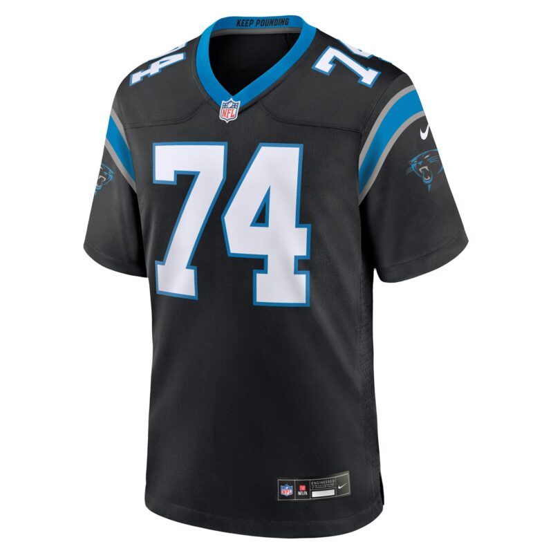 David Sharpe Carolina Panthers Team Game Jersey - Black - Image 2