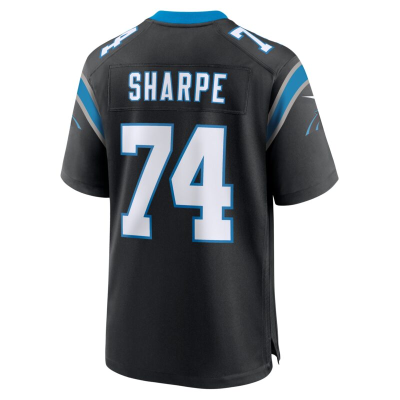 David Sharpe Carolina Panthers Team Game Jersey - Black - Image 3