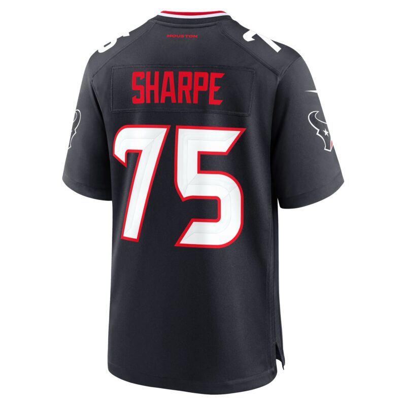 David Sharpe Houston Texans Team Game Jersey - Navy - Image 3