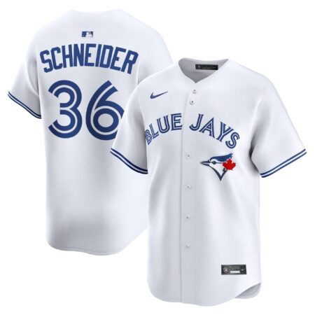 Davis Schneider Toronto Blue Jays Home Limited Jersey - White