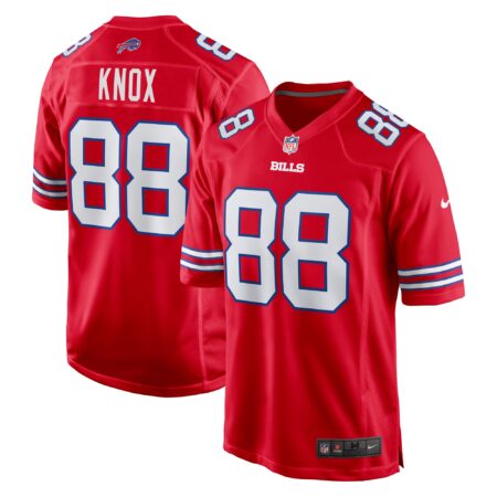 Dawson Knox Buffalo Bills Alternate Game Jersey - Red