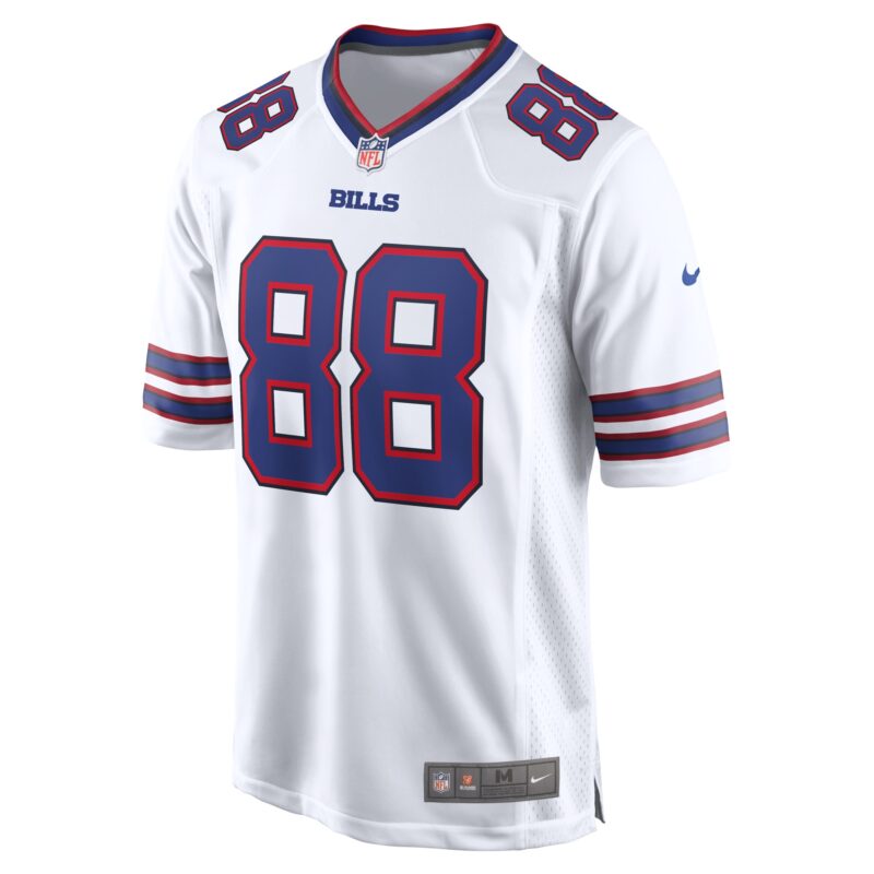 Dawson Knox Buffalo Bills Away Game Player Jersey - White - Image 2