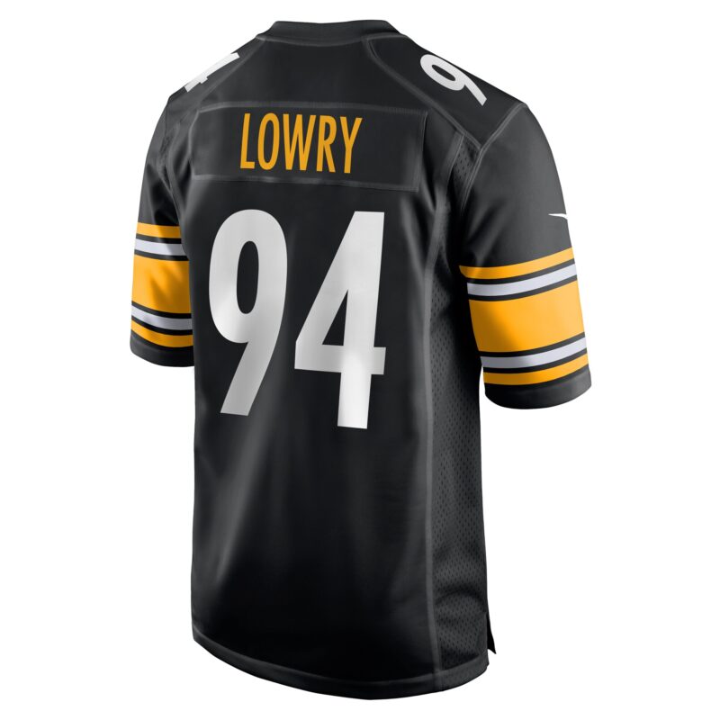 Dean Lowry Pittsburgh Steelers Game Jersey - Black - Image 3