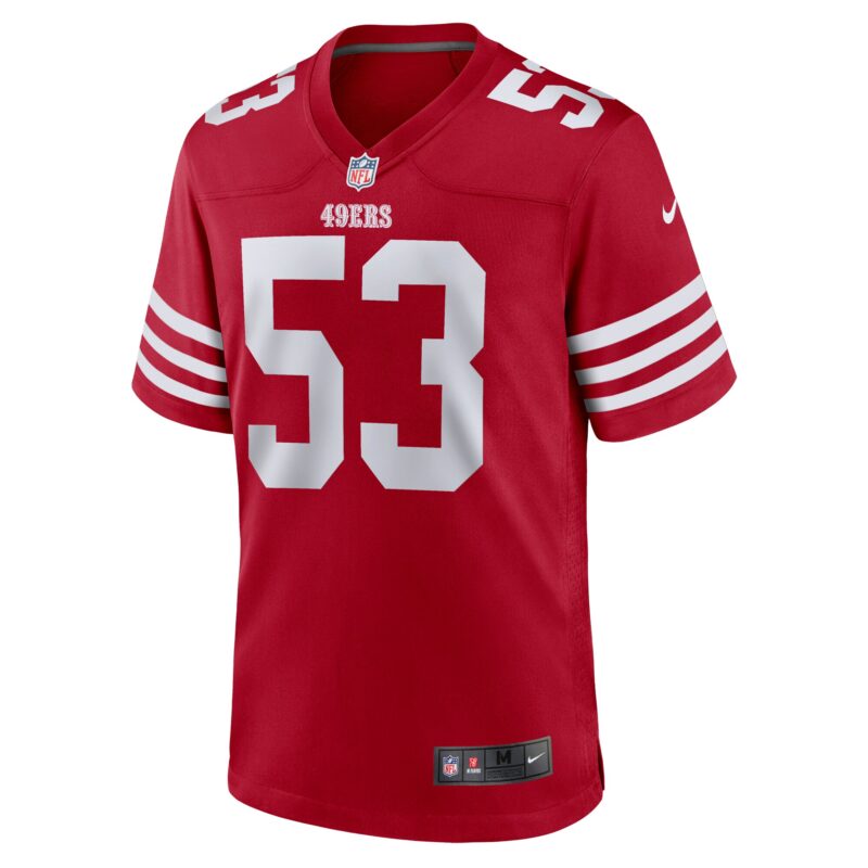 Dee Winters San Francisco 49ers Team Game Jersey - Scarlet - Image 2