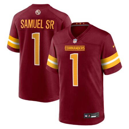 Deebo Samuel Sr Washington Commanders Game Player Jersey - Burgundy