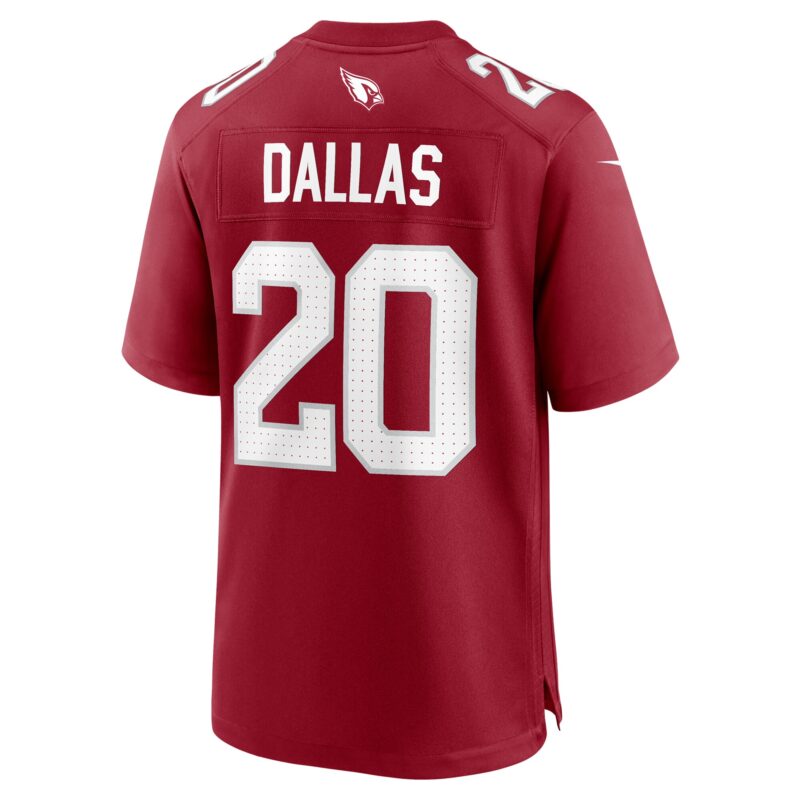 DeeJay Dallas Arizona Cardinals Team Game Jersey - Cardinal - Image 3