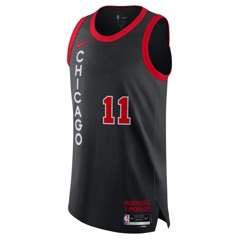 DeMar DeRozan Chicago Bulls Jersey - City Edition - Black - Image 2