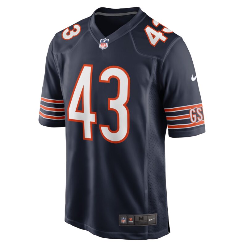DeMarquis Gates Chicago Bears Game Player Jersey - Navy - Image 2