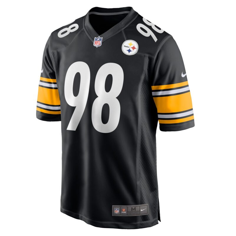 DeMarvin Leal Pittsburgh Steelers Game Player Jersey - Black - Image 2