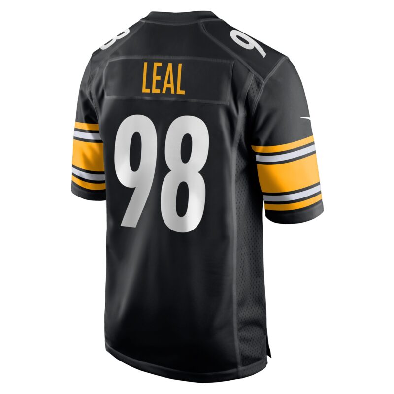 DeMarvin Leal Pittsburgh Steelers Game Player Jersey - Black - Image 3