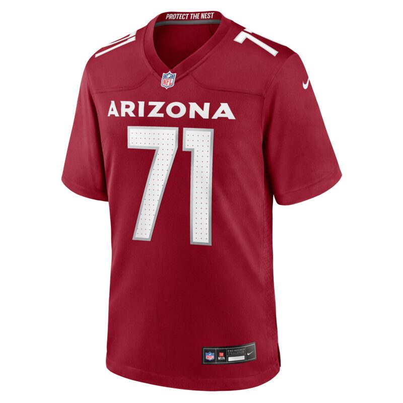 Dennis Daley Arizona Cardinals Game Player Jersey - Cardinal - Image 2