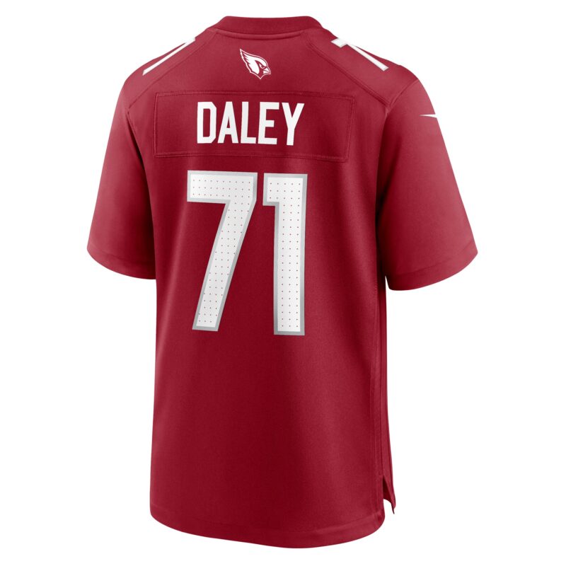 Dennis Daley Arizona Cardinals Game Player Jersey - Cardinal - Image 3