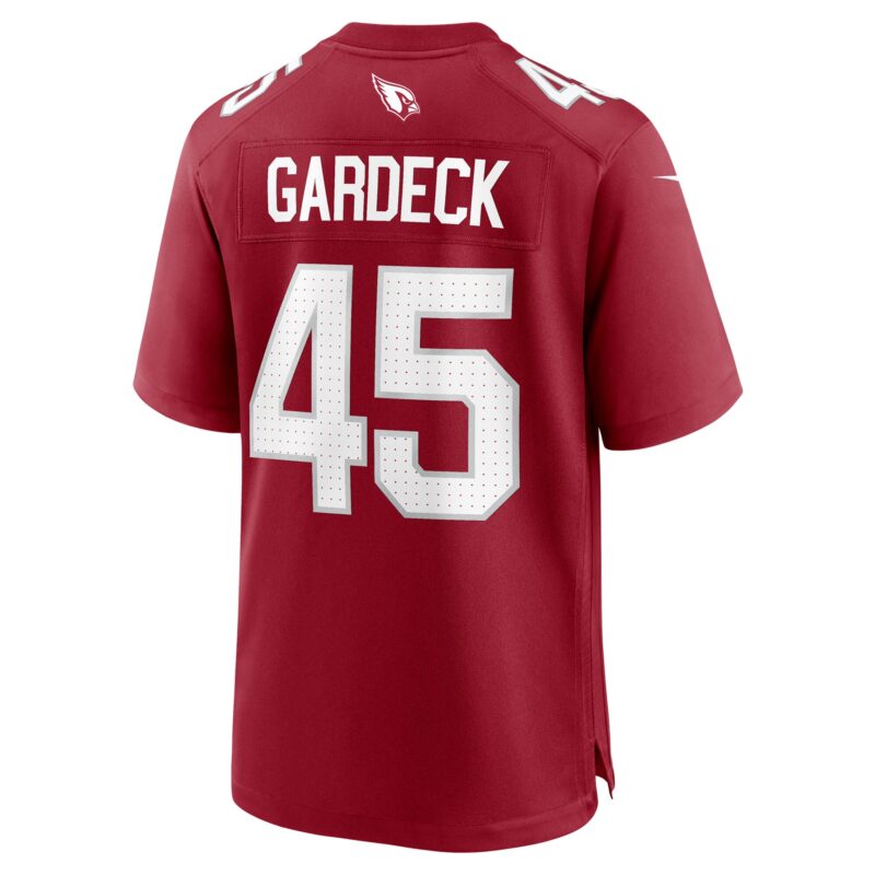 Dennis Gardeck Arizona Cardinals Team Game Jersey - Cardinal - Image 3