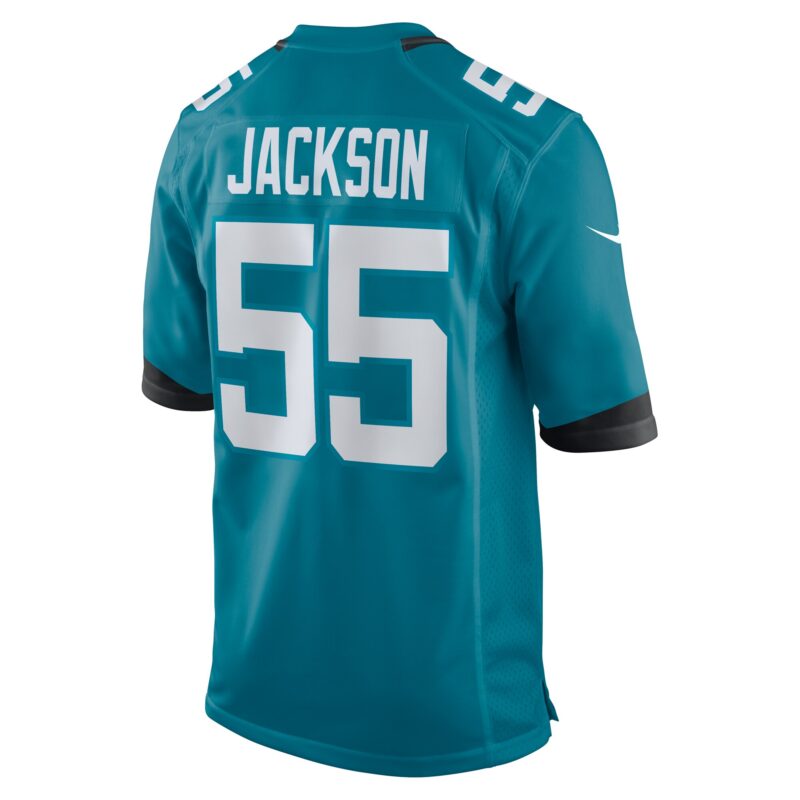 Dequan Jackson Jacksonville Jaguars Game Jersey - Teal - Image 3