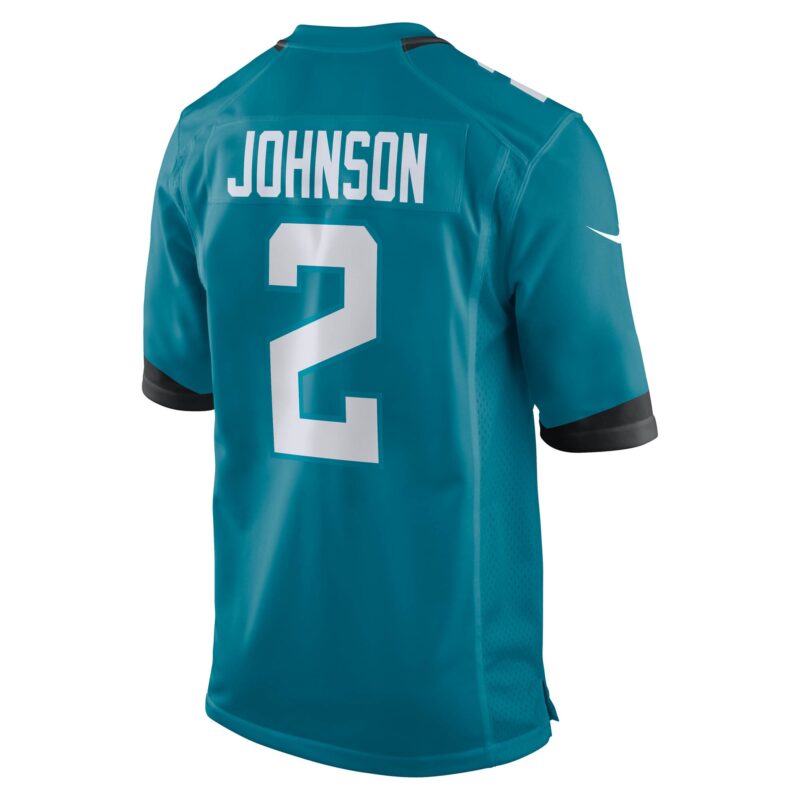 D'Ernest Johnson Jacksonville Jaguars Team Game Jersey - Teal - Image 3