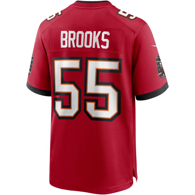 Derrick Brooks Tampa Bay Buccaneers Game Retired Player Jersey - Red - Image 3