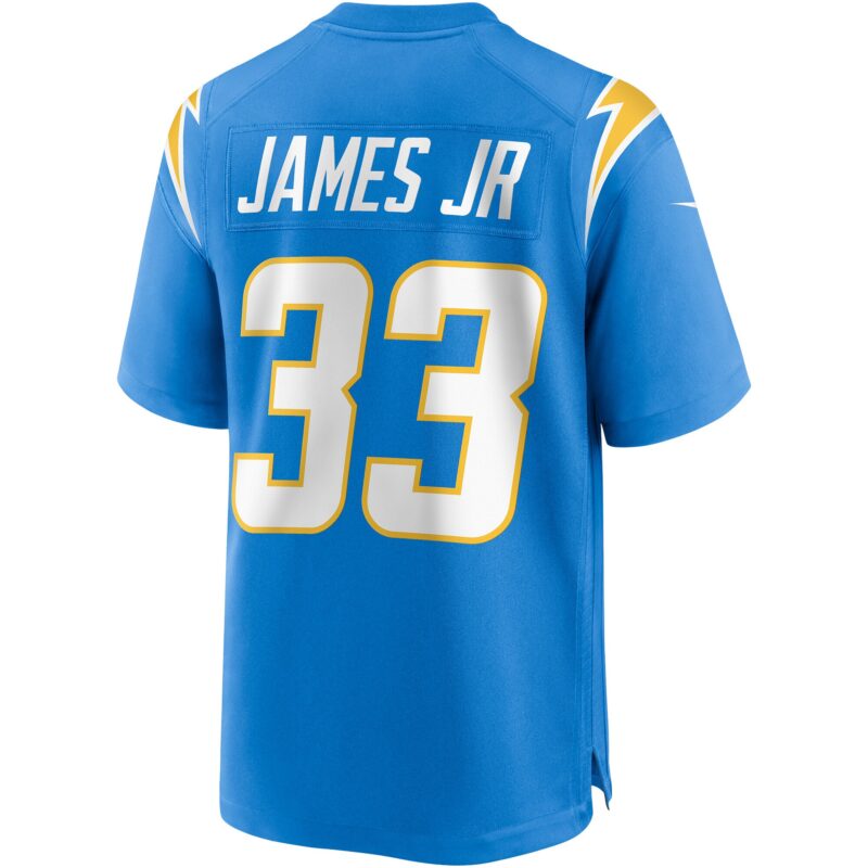 Derwin James Los Angeles Chargers Game Player Jersey - Powder Blue - Image 3