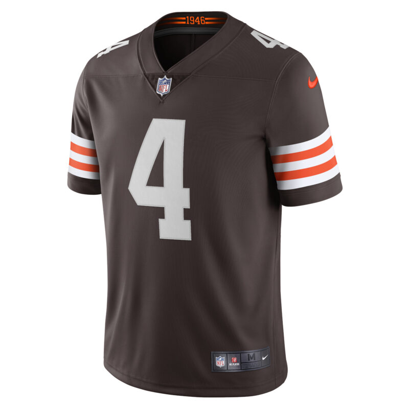 Deshaun Watson Cleveland Browns Men's Vapor Limited Jersey - Brown - Image 2