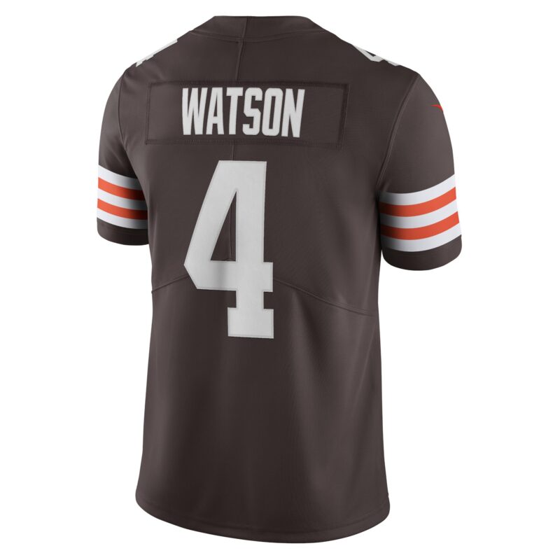 Deshaun Watson Cleveland Browns Men's Vapor Limited Jersey - Brown - Image 3