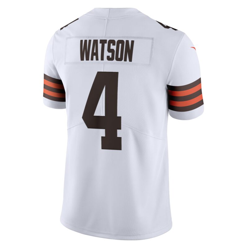 Deshaun Watson Cleveland Browns 2020 Vapor Limited Jersey - White - Image 3