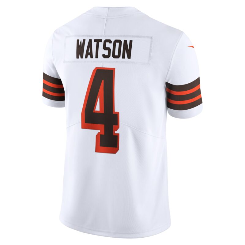 Deshaun Watson Cleveland Browns 2021 Alternate Vapor Limited Jersey - White - Image 3
