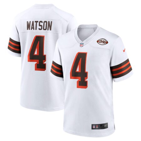 Deshaun Watson Cleveland Browns Alternate Game Jersey - White
