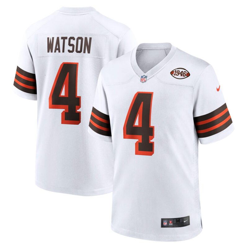 Deshaun Watson Cleveland Browns Alternate Game Jersey - White